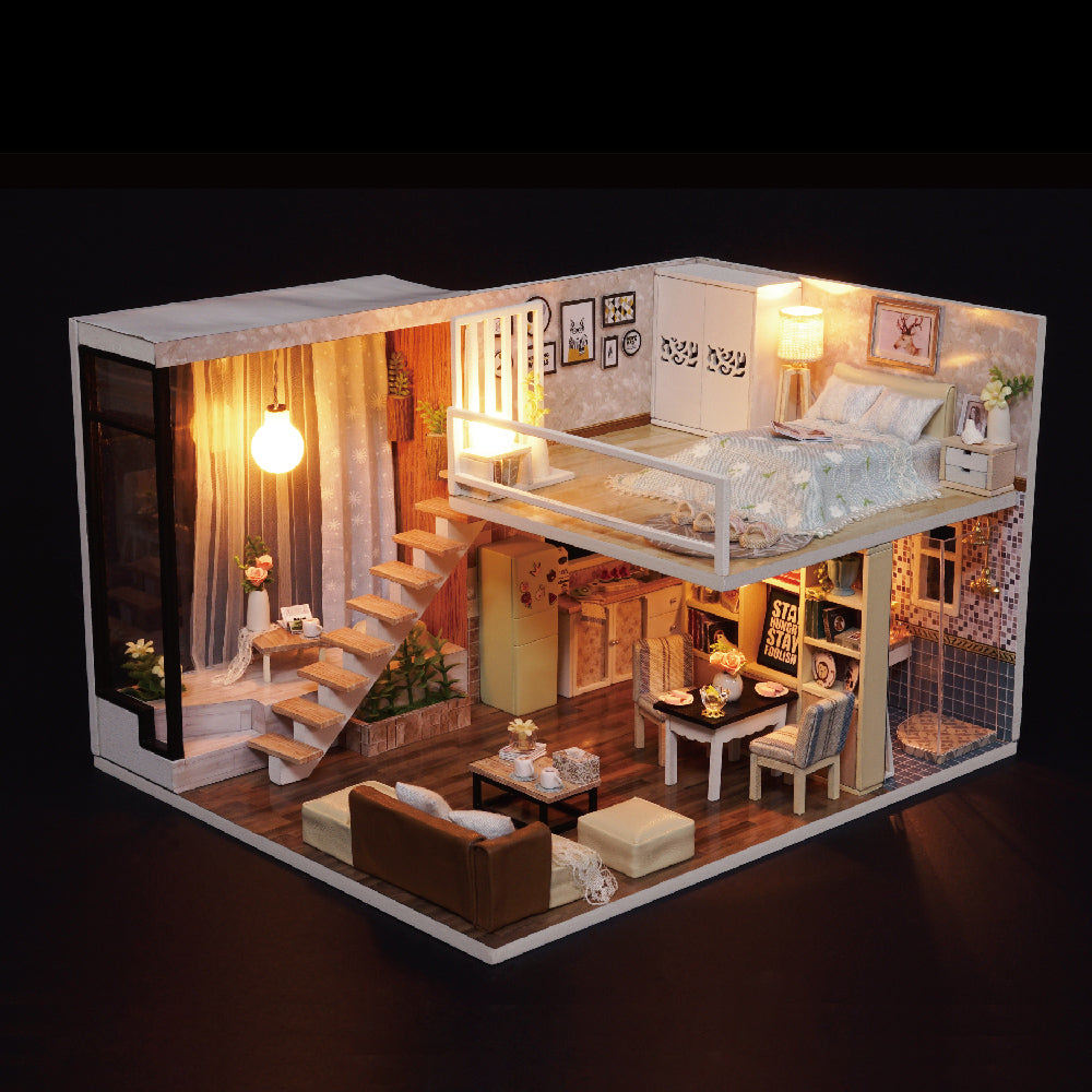 Puzziv  1: 24 DIY Dollhouse Kit (Wait For Time)