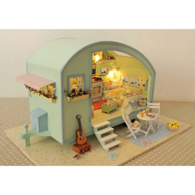 Puzziv 1:24 DIY Dollhouse Kit (Time Journey)