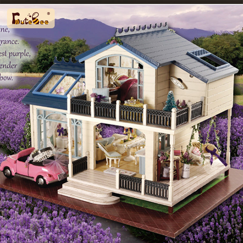 Puzziv 1:24 Dollhouse Kit (PROVENCE LAVENDER)