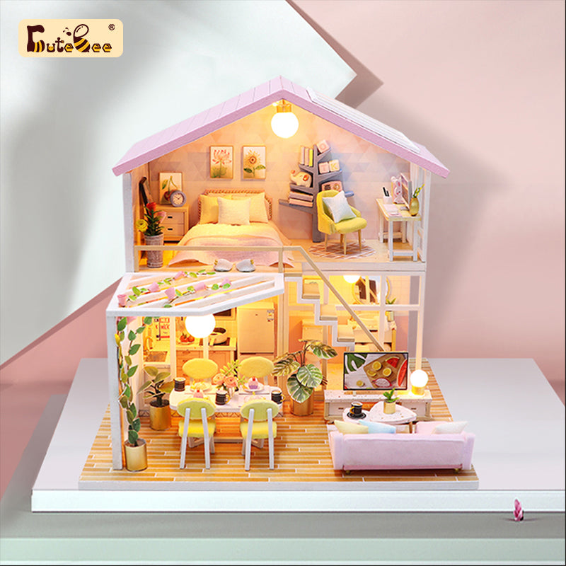 Puzziv 1: 24 DIY Dollhouse Kit (Sweet Time)