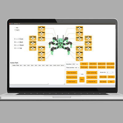 Educational Miniature Programming JetHexa ROS Hexapod Robot Kit Powered by Jetson Nano