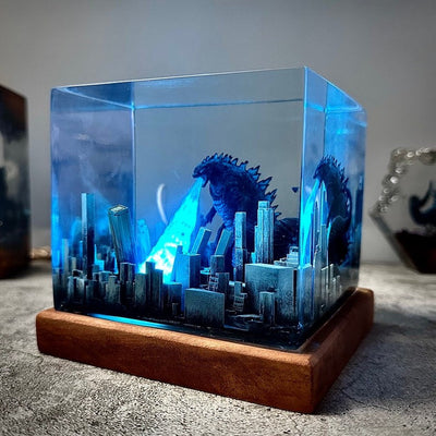 Resin Art Lamp For Movie Lover Birthday Gift Christmas Gift