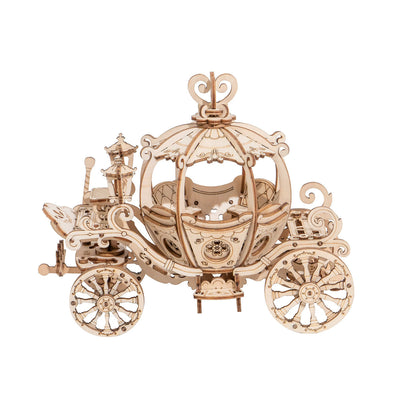 Puzziv  Pumpkin Carriage TG302 3D Wooden Puzzle