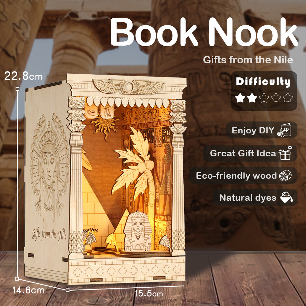 Puzziv DIY Booknook Kit (Gifts from The Nile)