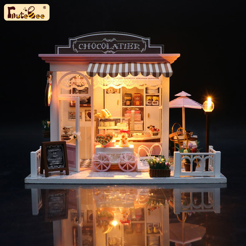 Puzziv 1: 24 DIY Dollhouse Kit (Cocoa's Wonderful ldea)