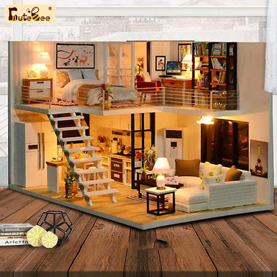 Puzziv 1: 24 DIY Dollhouse Kit (Elegant)