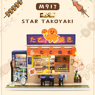 Puzziv 1: 24 DIY Dollhouse Kit (Star Takoyaki)