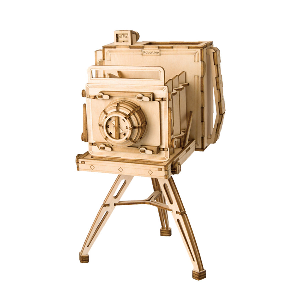 Puzziv  Vintage Camera TG403 3D Wooden Puzzle