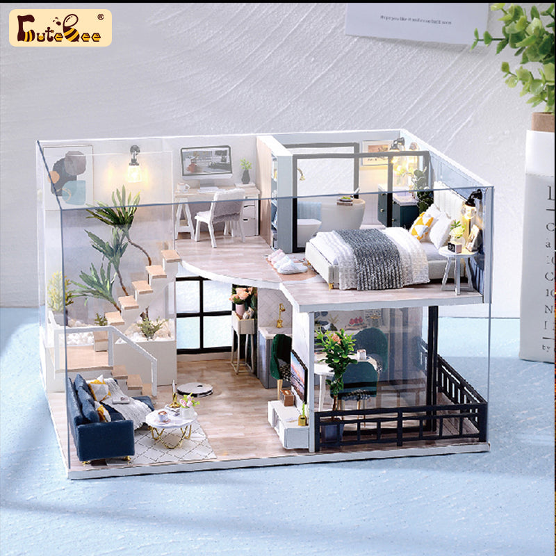 Puzziv 1: 24 DIY Dollhouse Kit (Cozy Time)