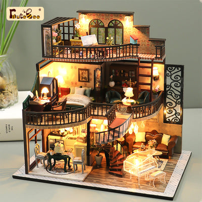 Puzziv 1: 24 DIY Dollhouse Kit (Dream Building Pavilion)