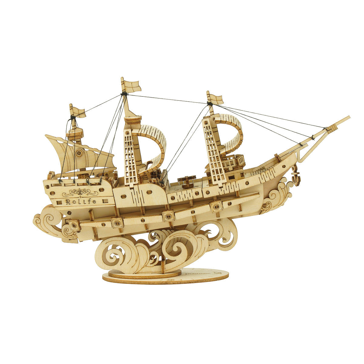 Puzziv  Sailling Ship TG305 3D Wooden Puzzle Decor