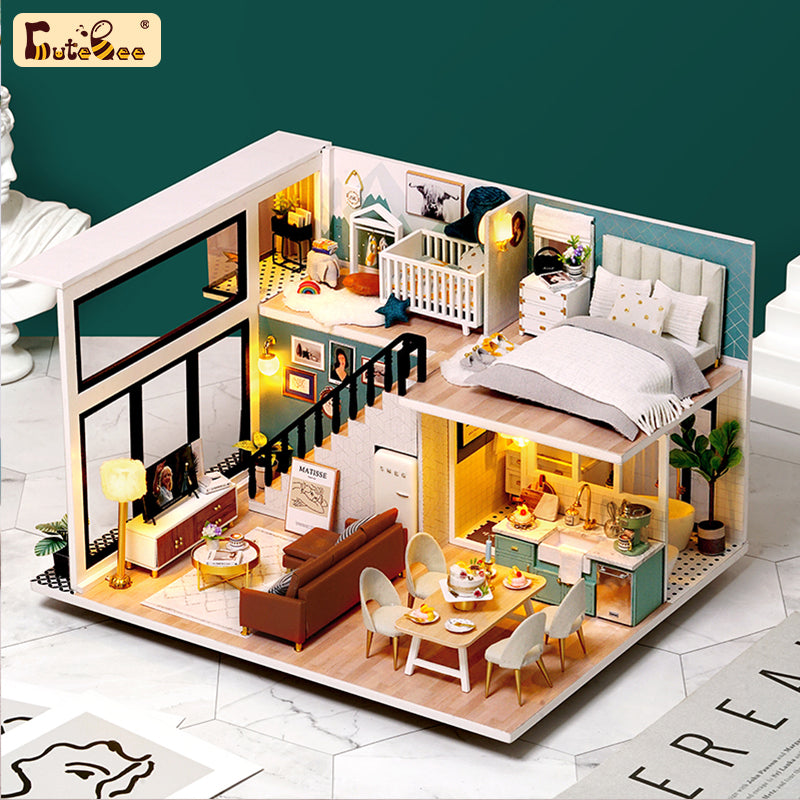 Puzziv 1: 24 DIY Dollhouse Kit (Comfortable Life)