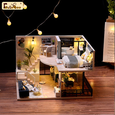 Puzziv 1: 24 DIY Dollhouse Kit (Cozy Time)