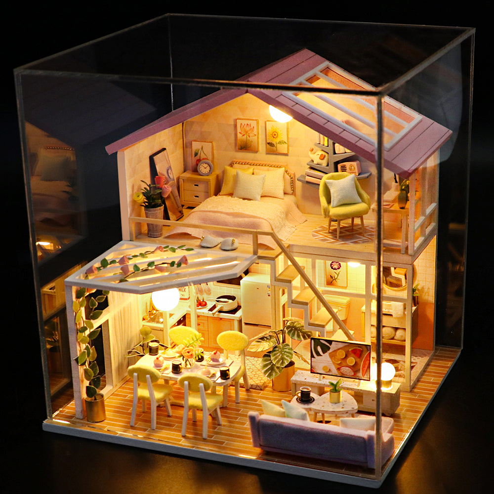 Puzziv 1: 24 DIY Dollhouse Kit (Sweet Time)