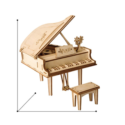 Puzziv  Grand Piano TG402 3D Wooden Puzzle