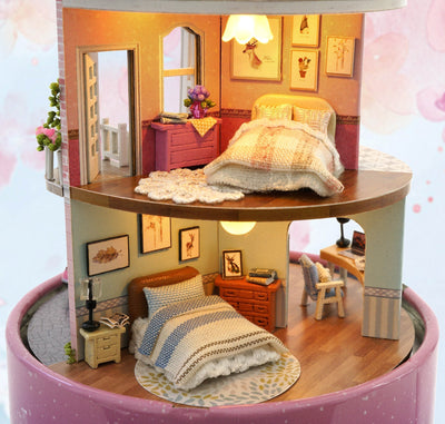 Puzziv 1: 24 DIY Dollhouse Kit (Meet at Corner)