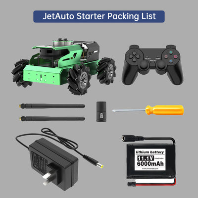 Educational Miniature Programming JetAuto ROS Robot Car Powered by Jetson Nano