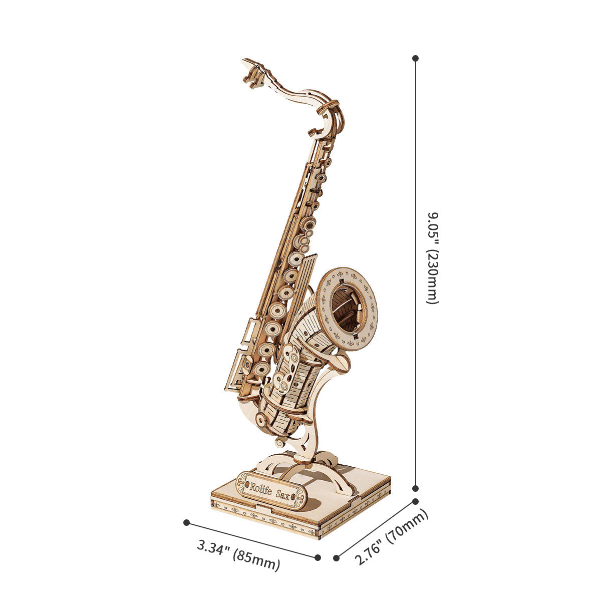 Puzziv  Saxophone TG309 3D Wooden Puzzle