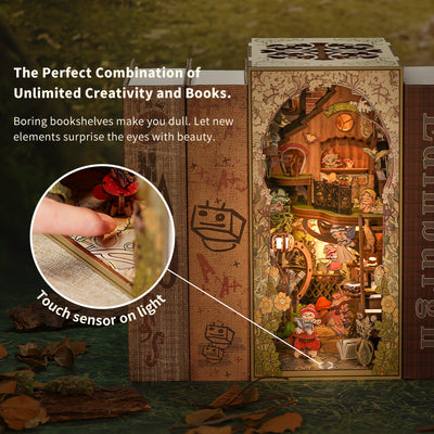 Puzziv DIY Booknook Kit (Elves Paradise)