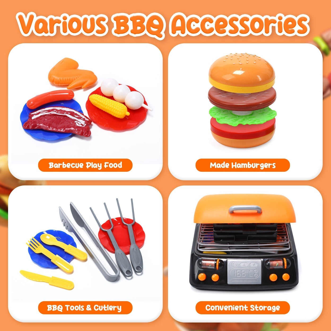 Puzziv™ | Cooking Toy BBQ Set