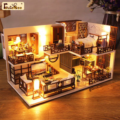 Puzziv 1: 24 DIY Dollhouse Kit（Quiet Time）