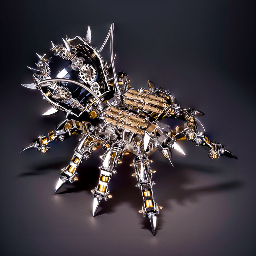 Create Your Own Stunning 3D Metal Tarantula Speaker Puzzle Kit - Over 1000 Pieces of Fun!