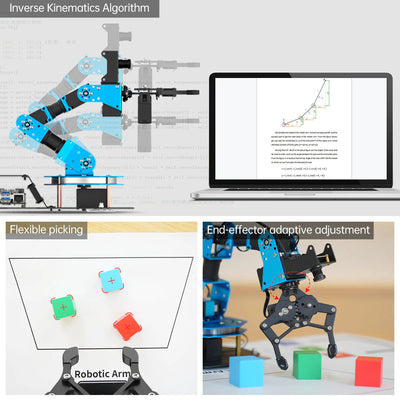 Educational Miniature ArmPi FPV AI Vision Raspberry Pi Programming ROS Robotic Arm