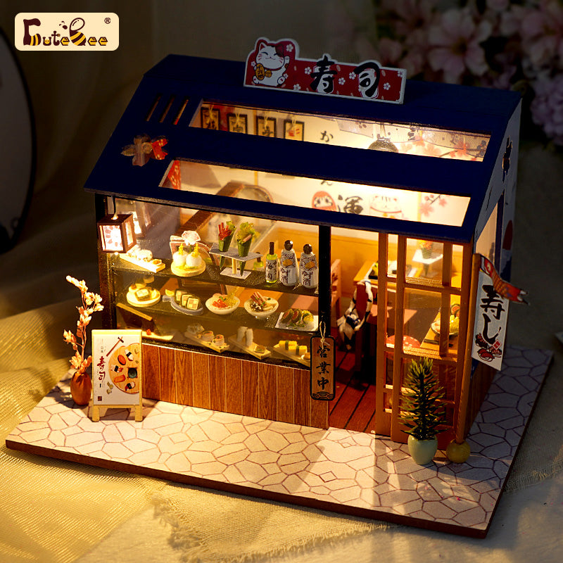 Puzziv 1:24 DIY Dollhouse Kit ( Dream shop 1)