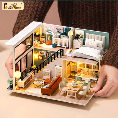 Puzziv 1: 24 DIY Dollhouse Kit (Comfortable Life)