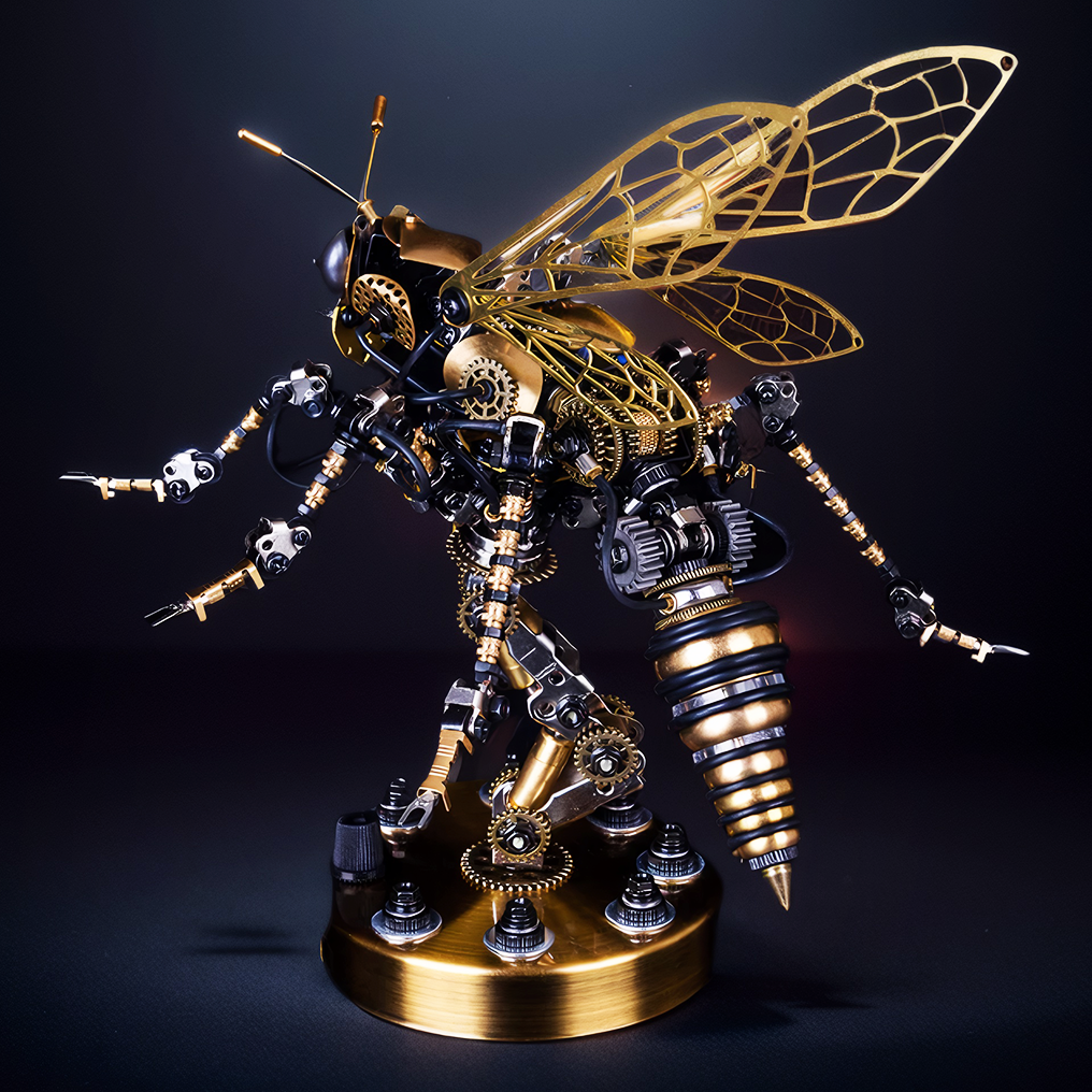 Incredible DIY 3D Wasps Metal Puzzle Set – Unlock Your Inner Builder with Fun Model Creation!