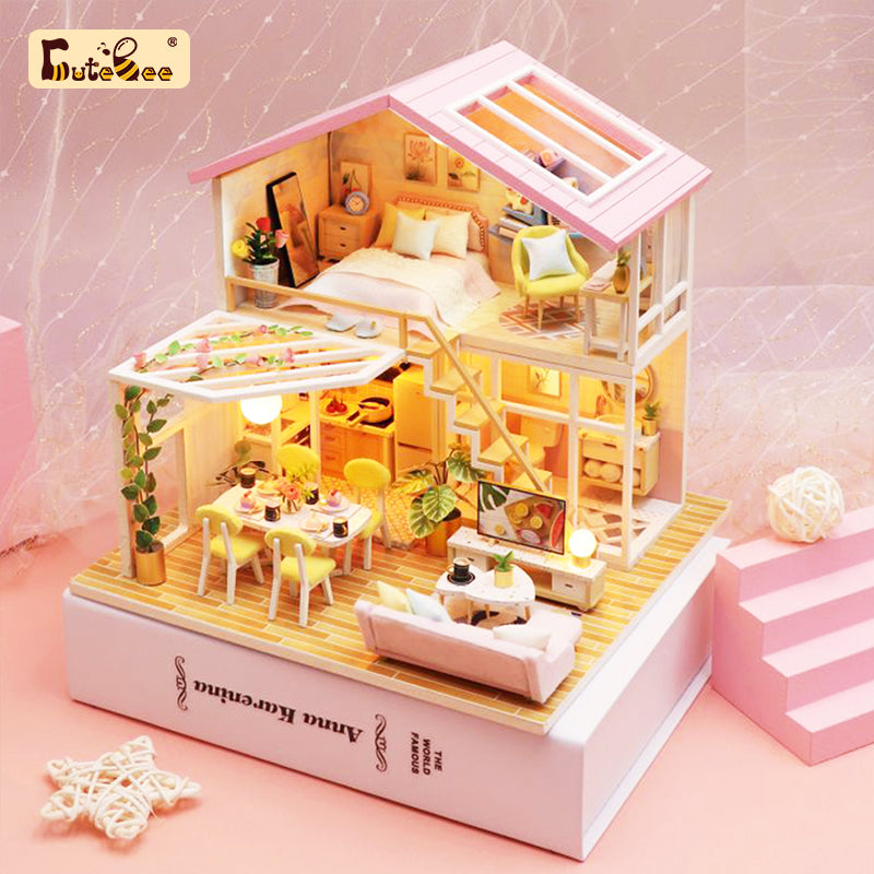 Puzziv 1: 24 DIY Dollhouse Kit (Sweet Time)