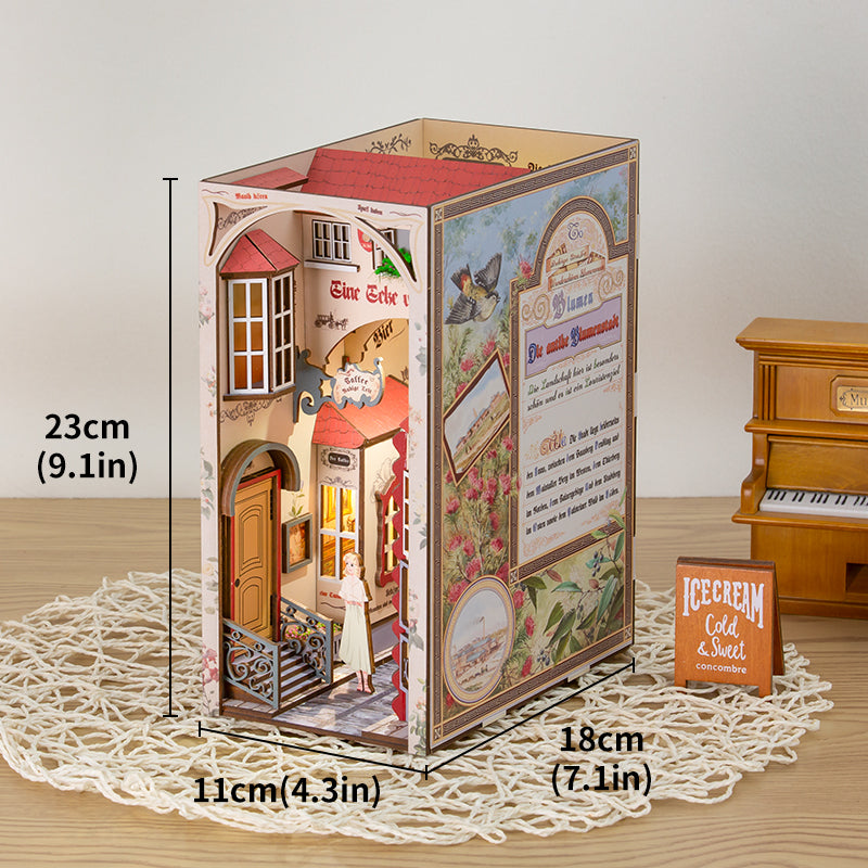 Puzziv DIY Booknook Kit (The Ancient City of Flowers)