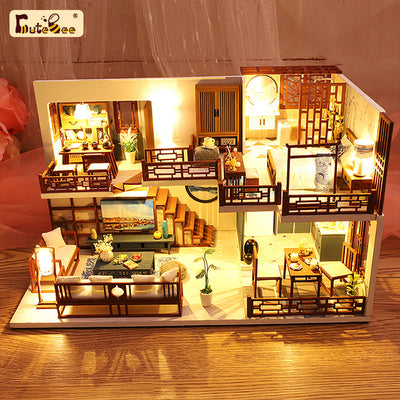 Puzziv 1: 24 DIY Dollhouse Kit（Quiet Time）