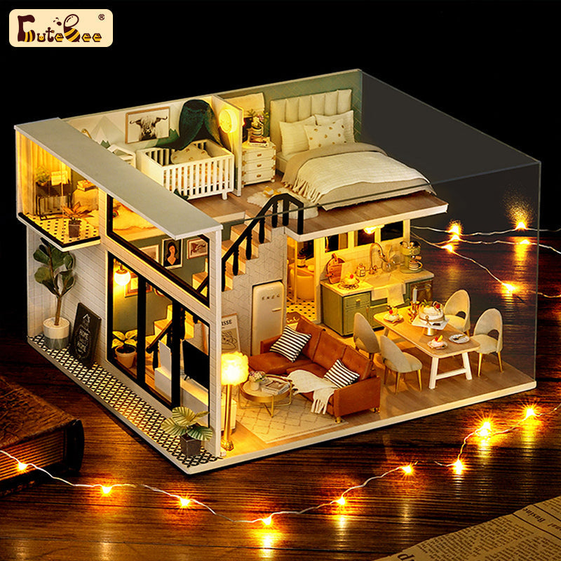 Puzziv 1: 24 DIY Dollhouse Kit (Comfortable Life)