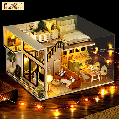 Puzziv 1: 24 DIY Dollhouse Kit (Comfortable Life)