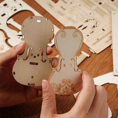 Puzziv  Cello TG411 3D Wooden Puzzle