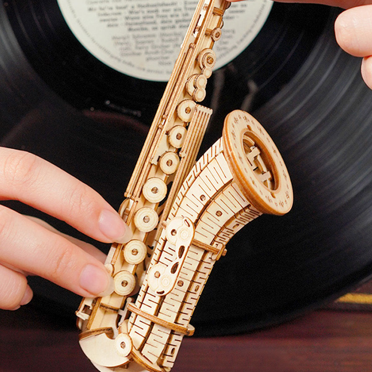 Puzziv  Saxophone TG309 3D Wooden Puzzle