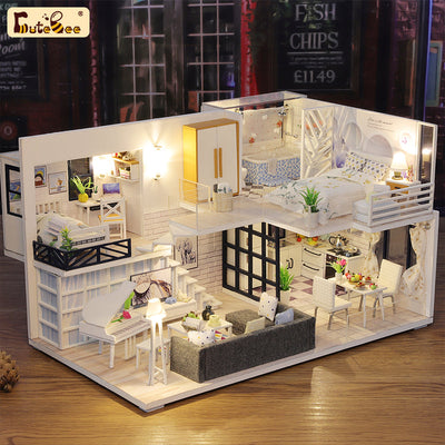 Puzziv 1: 24 DIY Dollhouse Kit (Happy Time)