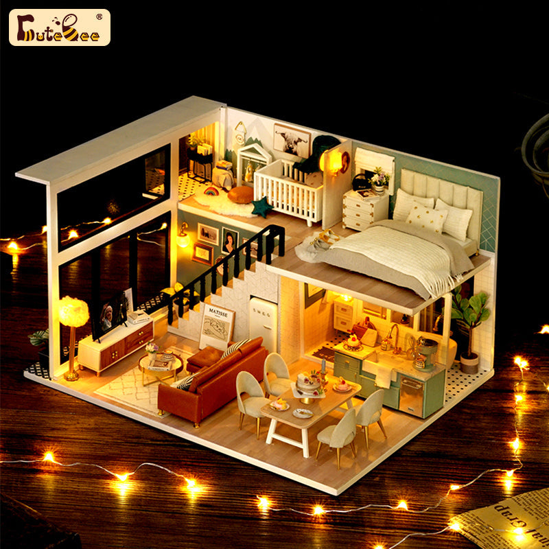 Puzziv 1: 24 DIY Dollhouse Kit (Comfortable Life)