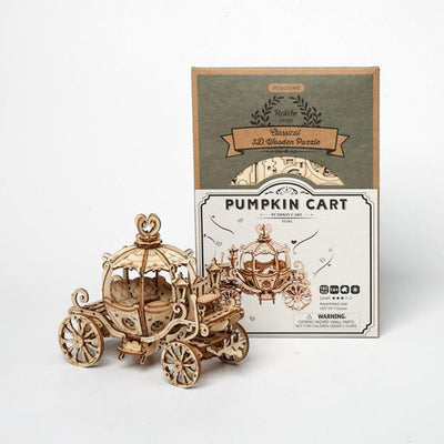 Puzziv  Pumpkin Carriage TG302 3D Wooden Puzzle