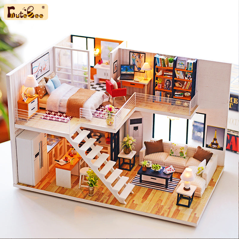 Puzziv 1: 24 DIY Dollhouse Kit (Elegant)