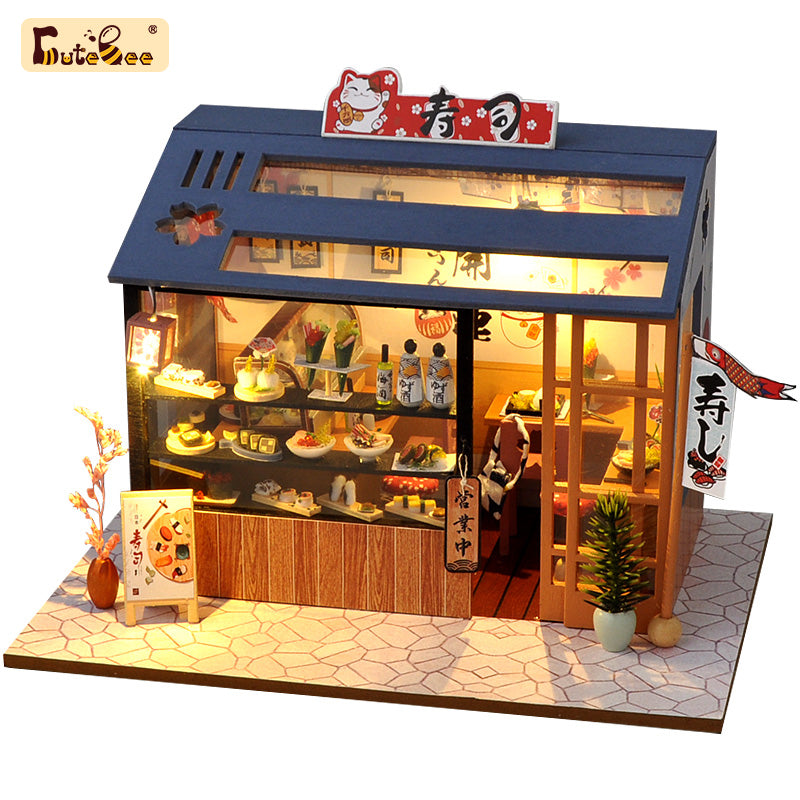 Puzziv 1:24 DIY Dollhouse Kit ( Dream shop 1)