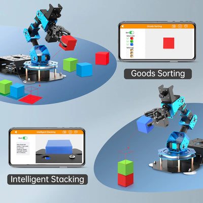 Educational Miniature ArmPi FPV AI Vision Raspberry Pi Programming ROS Robotic Arm