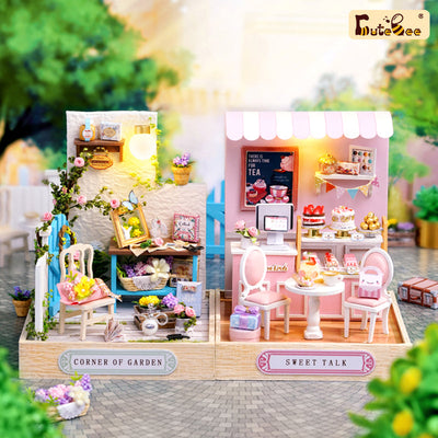 Puzziv 1: 24 DIY Dollhouse Kit( Corner of happiness)