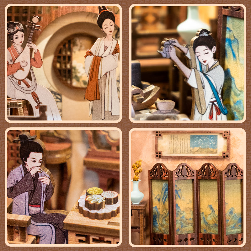 Puzziv DIY Booknook Kit (Elegant Song Dynasty)