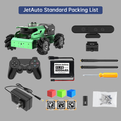 Educational Miniature Programming JetAuto ROS Robot Car Powered by Jetson Nano