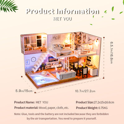 Puzziv 1: 24 DIY Dollhouse Kit (Met you)