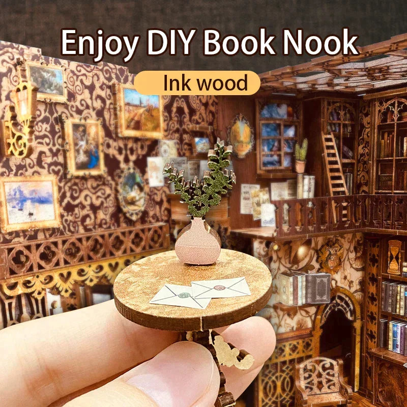 Puzziv DIY Booknook Kit (Eternal Bookstore)