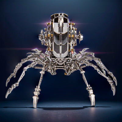 DIY 3D Metal Spider Puzzle Model Kit Games Creative Gift-203Pcs