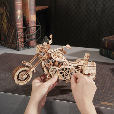 Puzziv Cruiser Motorcycle LK504 3D Wooden Puzzle